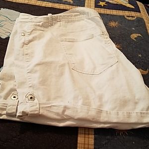 White shorts